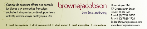 brownejacobsen - law less ordinary